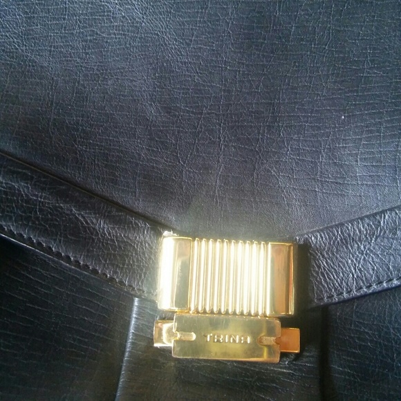 Trina Black & Gold Purse - Picture 2 of 6